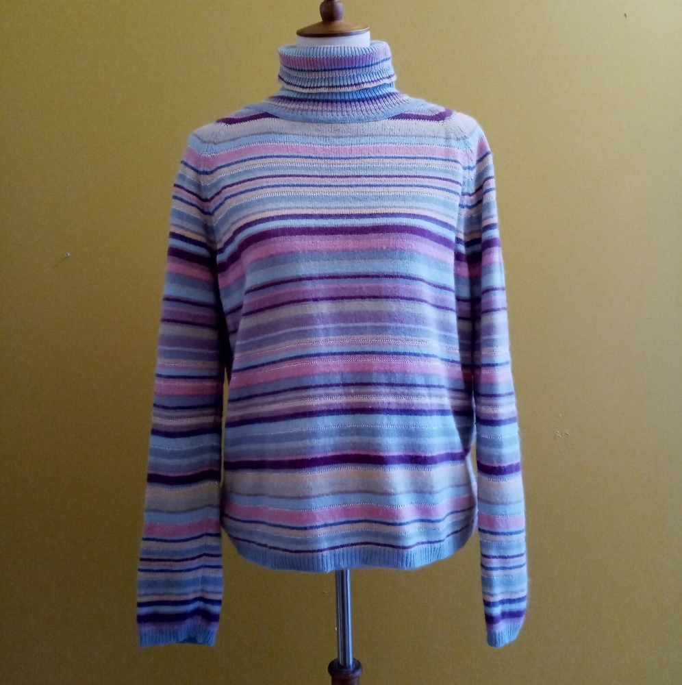 Vintage turtle neck by white stag Sz XL